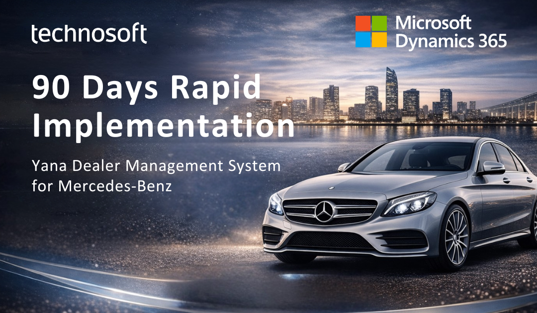 90 Days Rapid Implementation Yana Dealer Management System for Mercedes-Benz