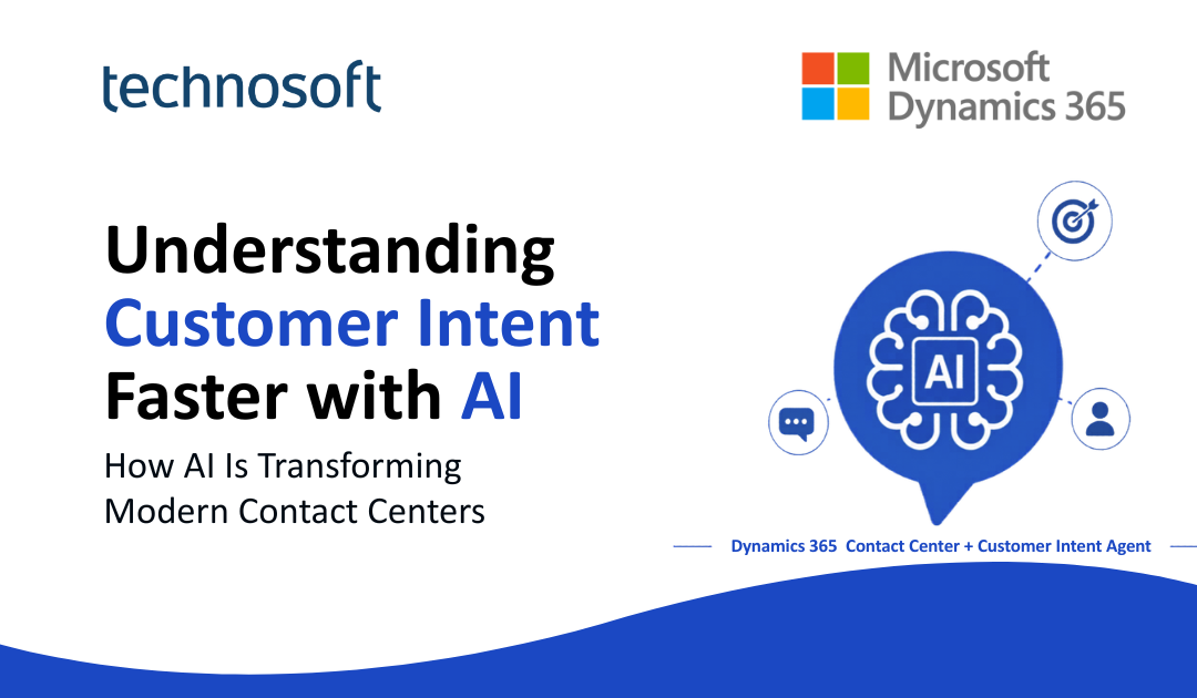 The Future of AI Contact Centers Starts with Understanding Customer Intent