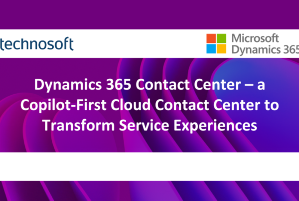 Dynamics 365 Contact Centre