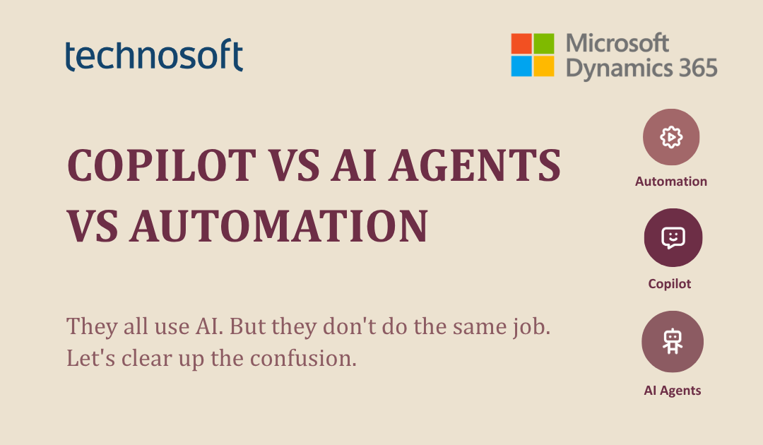 Copilot, AI Agents, and Automation: Why Understanding the Difference Matters